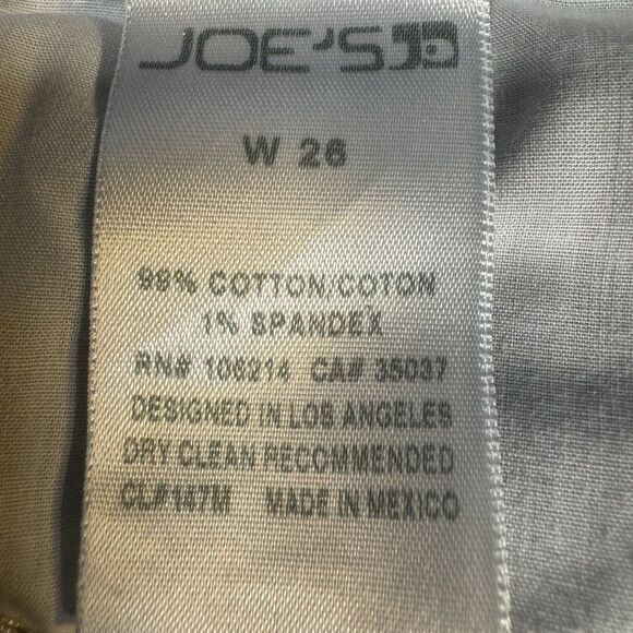 Joe’s Jeans Womens Denim Shorts Blue Mid Rise MaryLee Distressed 5" Inseam Sz 26 - Picture 5 of 10